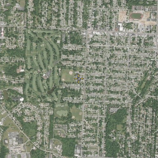 Aerial/Satellite Image of Becker Elementary School, OH