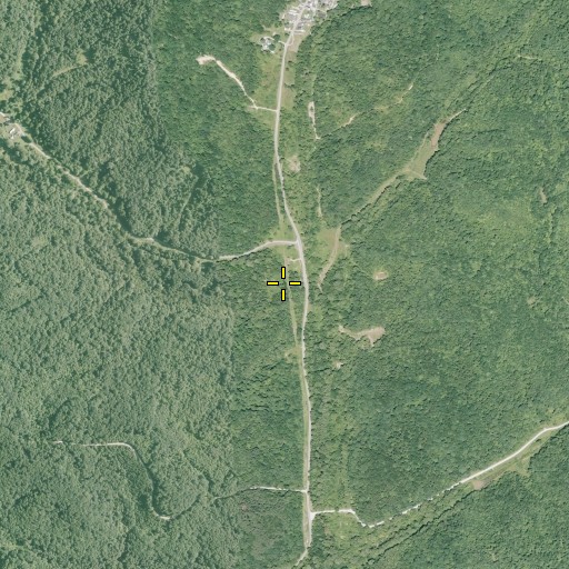 Aerial/Satellite Image of Brush Fork, OH