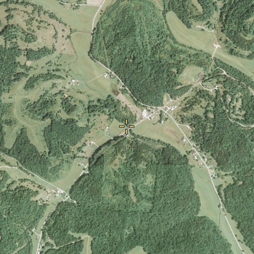Aerial/Satellite Image of Brushy Branch, OH