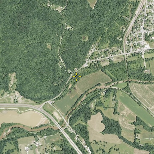 Aerial/Satellite Image of Coal Run, OH