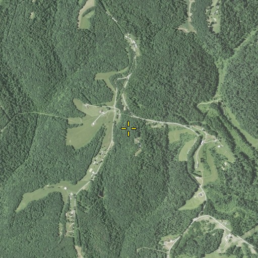 Aerial/Satellite Image of Mulberry Knob, OH