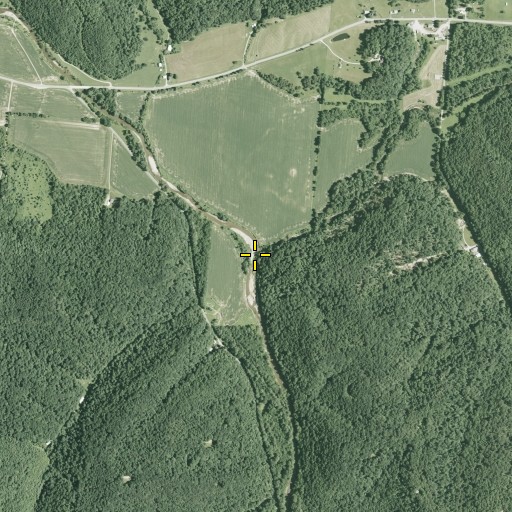 Aerial/Satellite Image of Queer Creek, OH