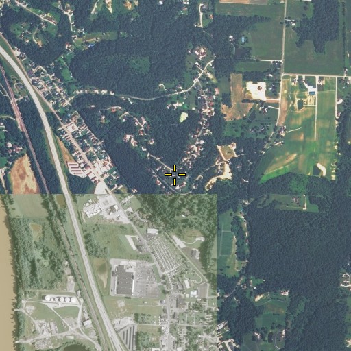 Aerial/Satellite Image of Sun Hill, OH