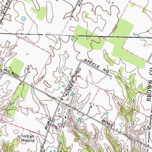 Topographic Map of Wilson School (historical), OH