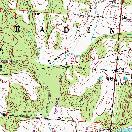 Topographic Map of Wellan (historical), OH