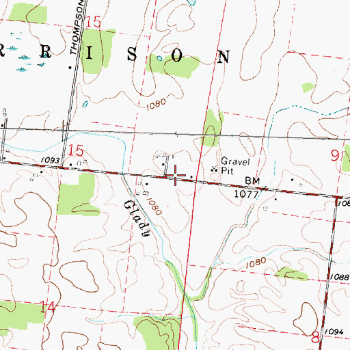 Topographic Map of Craft School (historical), OH