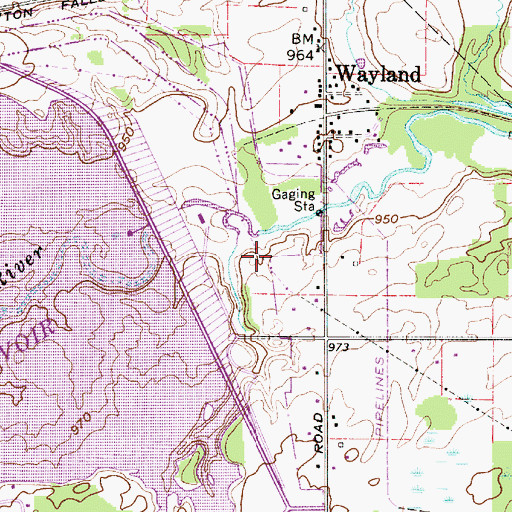 Topographic Map of Michael J Kirwan Dam, OH