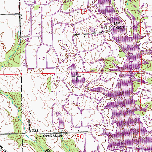 Topographic Map of Thor Lake, OH