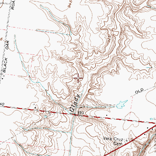 Topographic Map of Lake Lorelei Dam, OH