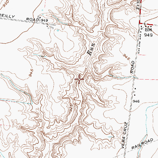 Topographic Map of Lake Lorelei, OH