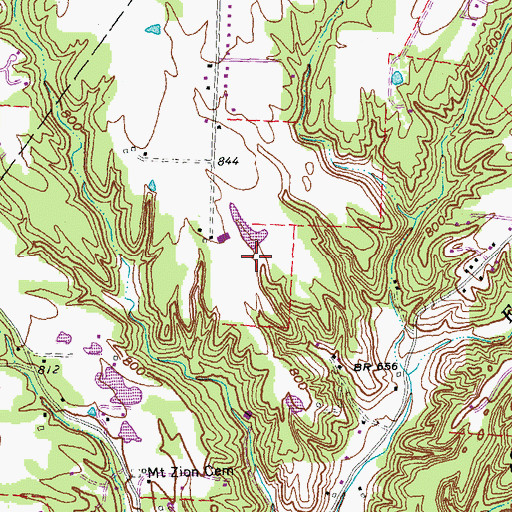 Topographic Map of Wiemeyer Pond Dam, OH