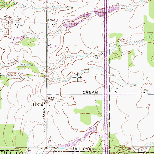 Topographic Map of Limpert Lake, OH