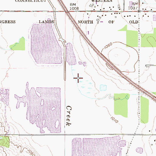 Topographic Map of Antonoff Pond Dam, OH