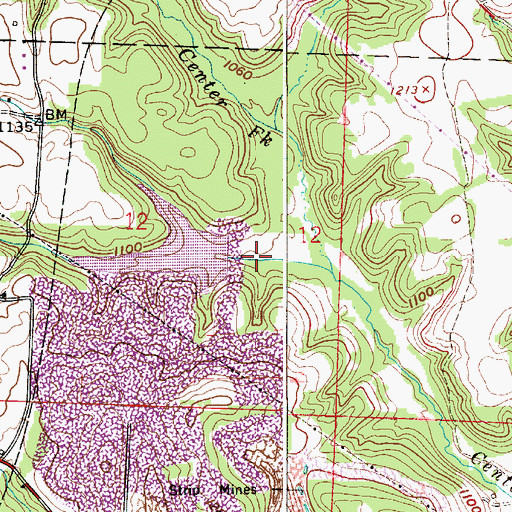 Topographic Map of Puskarich Brothers Lake, OH