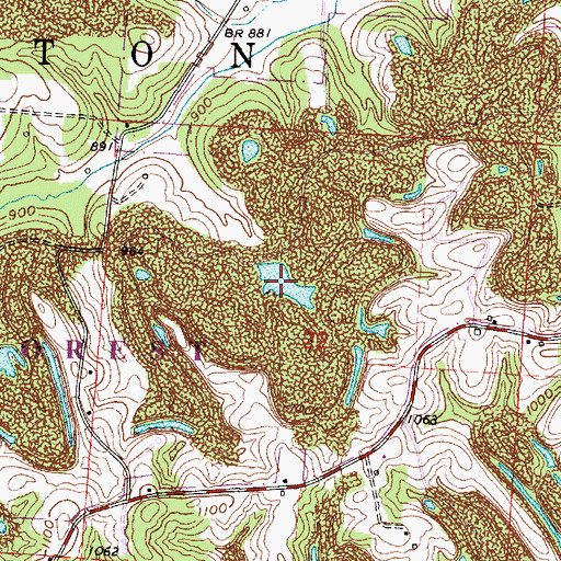 Topographic Map of Perry Reclaim Dam One, OH