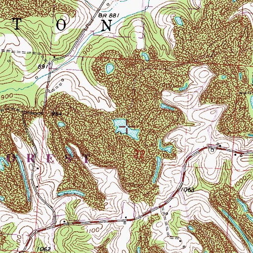 Topographic Map of Perry Reclaim Reservoir One, OH