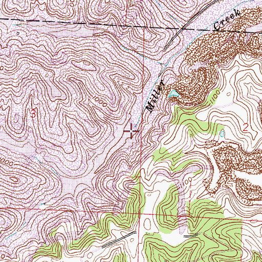 Topographic Map of Ohio Power Company Pond 9615-010 Dam, OH