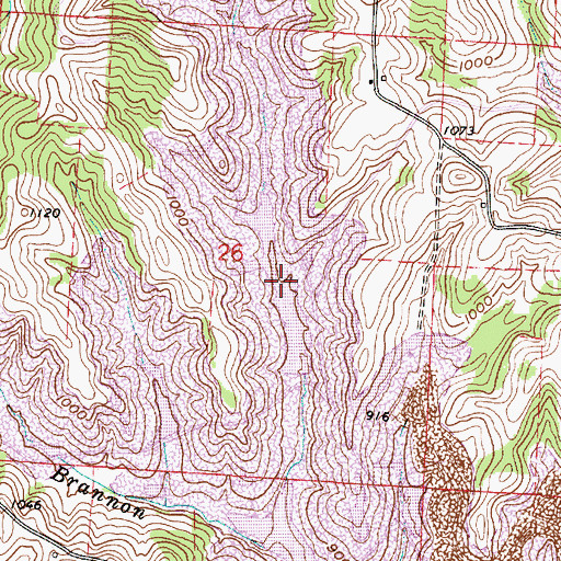 Topographic Map of Ohio Power Company Pond 9615-014, OH
