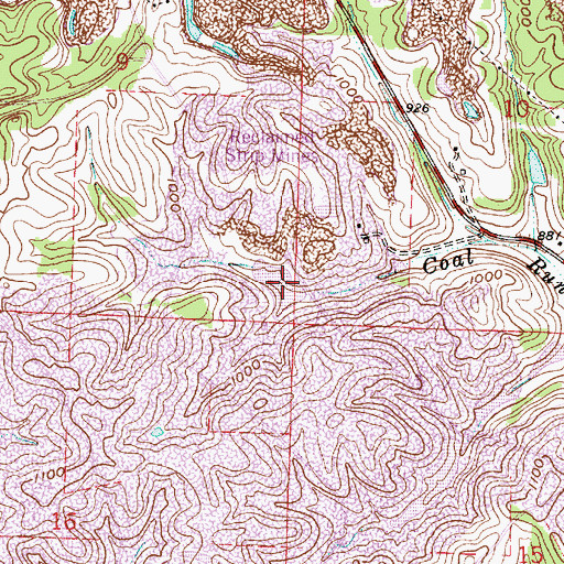 Topographic Map of Ohio Power Company Pond Nb-176, OH