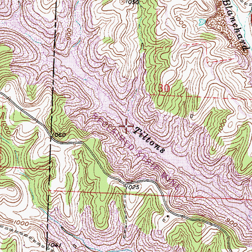 Topographic Map of Ohio Power Company Pond Nb-102 Dam, OH