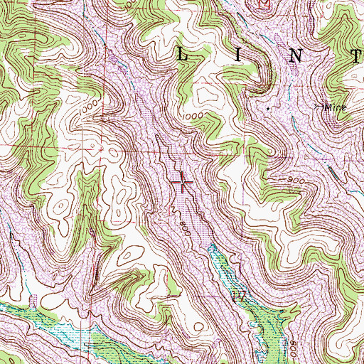 Topographic Map of Columbus and Southern Pond 0116-00, OH