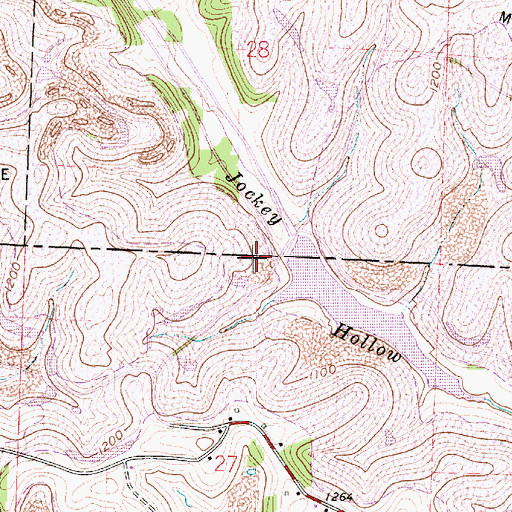 Topographic Map of Consolidation Coal Company Pond 0110-002 Dam, OH