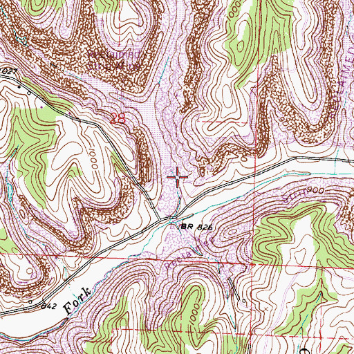 Topographic Map of Ohio Power Company Pond Nb-43 Dam, OH