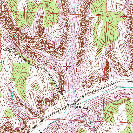 Topographic Map of Ohio Power Pond Nb-43, OH