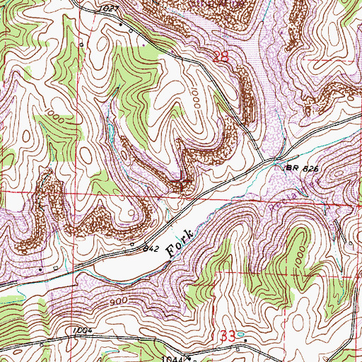 Topographic Map of Ohio Power Company Pond Nb-40, OH