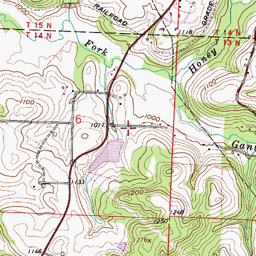 Topographic Map of Smith Pond Dam, OH