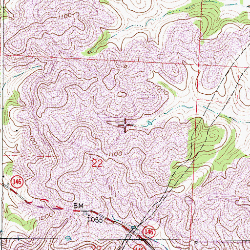 Topographic Map of Ohio Power Company Pond Mur-4 Dam, OH
