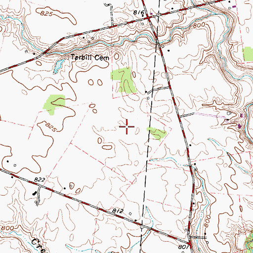 Topographic Map of Dunlap Lake Dam, OH