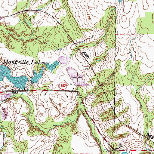 Topographic Map of Brookside Development Company Lake, OH