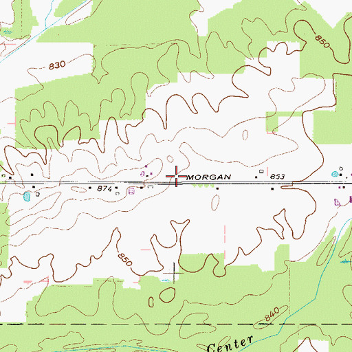 Topographic Map of Csonka Brothers Pond Dam, OH