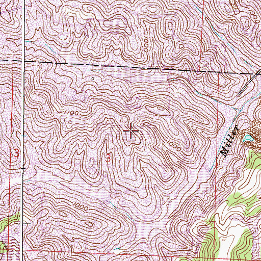 Topographic Map of Ohio Power Company Pond Mum-90, OH