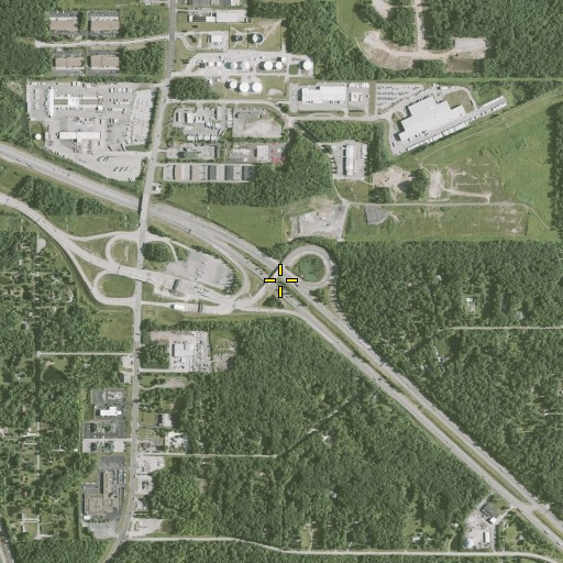 Aerial/Satellite Image of Interchange 11, OH