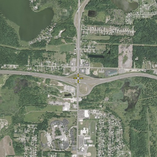 Aerial/Satellite Image of Interchange 38, OH