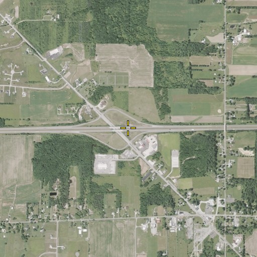 Aerial/Satellite Image of Interchange 43, OH