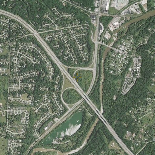 Aerial/Satellite Image of Interchange 52, OH