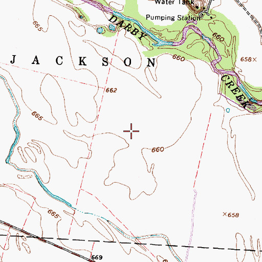 Topographic Map of Thomas Airport (historical), OH