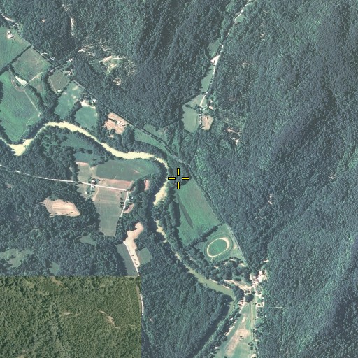 Aerial/Satellite Image of Blacks Run, OH