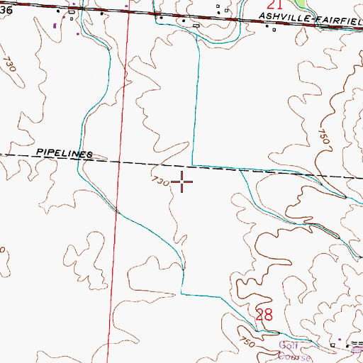 Topographic Map of Zion Church, OH