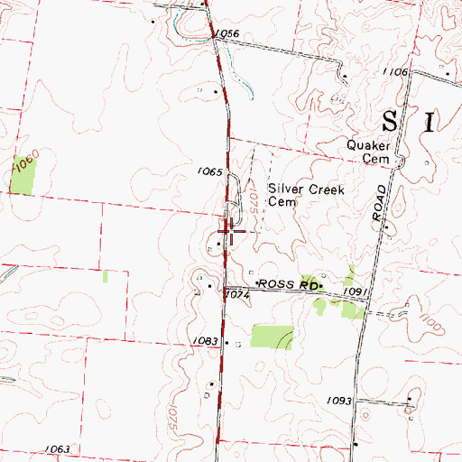 Topographic Map of College Hill School (historical), OH