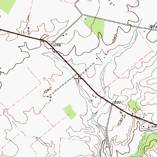 Topographic Map of Anderson School (historical), OH