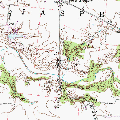 Topographic Map of School Number 5 (historical), OH