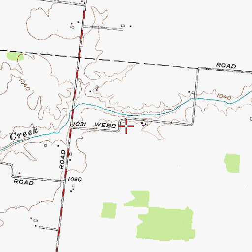 Topographic Map of Mount Carmel School (historical), OH