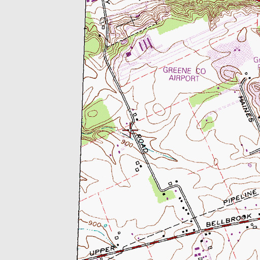 Topographic Map of Rural Home School (historical), OH