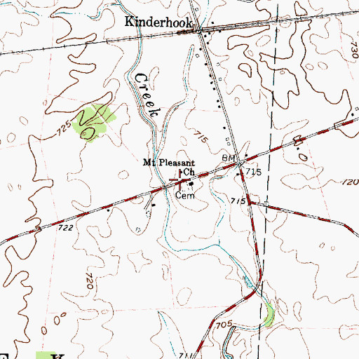 Topographic Map of School Number 6 (historical), OH