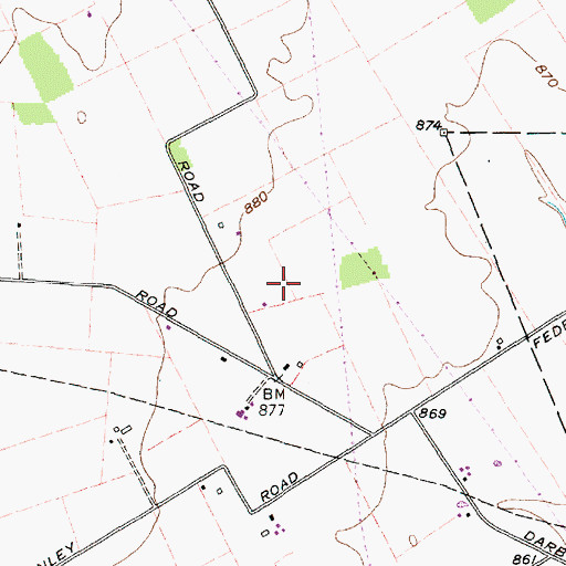 Topographic Map of McKinley School (historical), OH