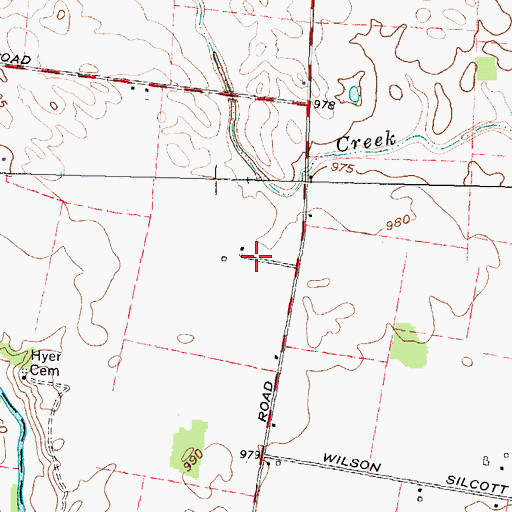 Topographic Map of Sunshine School (historical), OH